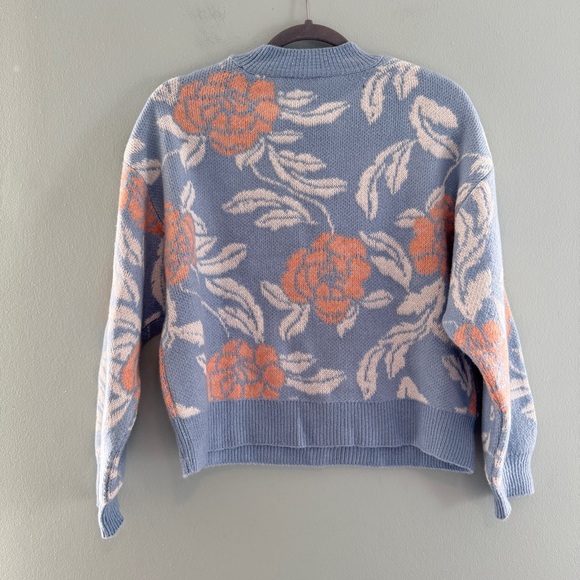 MANGO Flowers Knit Sweater - Picture 4 of 6